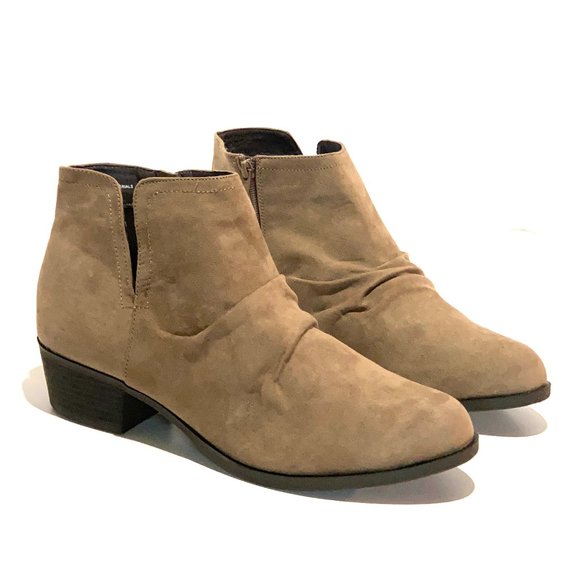 Lane Bryant Shoes - Lane Bryant, Dream Cloud Bootie, Brown, Ankle Boot, Wide Width, US Size 12W